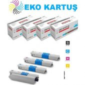 Eko Kartuş Oki C511 Muadil 4 Renk Toner, thumbnail 1