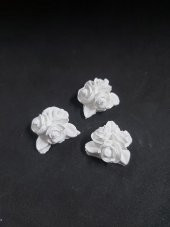 Küçük Üçlü Güller Çiçek 3 lü Set 3x3cm thumbnail 1