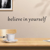 believe in yourself. Sticker thumbnail 1