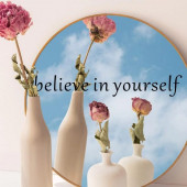 believe in yourself. Sticker thumbnail 2