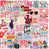 50li Planner Ajanda Laptop Notebook Tablet Sticker Seti thumbnail 3