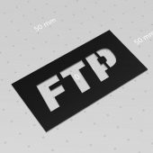 Ftp Şablonu Plastik Aparat thumbnail 2