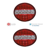 HAMBURGER TİP LEDLİ STOP LAMBA 12 VOLT  4 MODLU 2  ADET thumbnail 1
