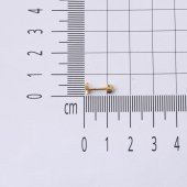 Tektaş 14 Ayar Tragus Altın Küpe thumbnail 6