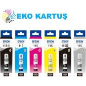 Epson 115 Ecotank Serisi 6lı Mürekkep Seti thumbnail 1