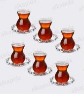 Paşabahçe çay seti - çay bardağı takımı 12 prç. papatya thumbnail 3