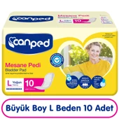 Canped Mesane Pedi L Beden Yoğun 10 Adet thumbnail 1