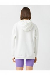 KOTON Kadın 3wal10064ık Sweat thumbnail 3