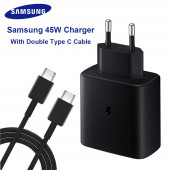 Samsung Galaxy S22 Ultra Orj 45W Type-C Hızlı Şarj Cihazı Siyah thumbnail 6