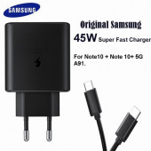 Samsung Galaxy S22 Ultra Orj 45W Type-C Hızlı Şarj Cihazı Siyah thumbnail 10