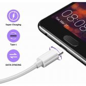 Huawei Type C Kablo 5A Usb Şarj Ve Data Kablosu 1M p8lkablo thumbnail 1