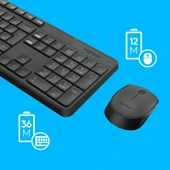 Logitech MK235 Kablosuz Klavye Mouse 920-007925 thumbnail 6