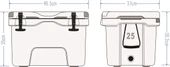 Icepeak Aden Plus Buzluk 25 Litre thumbnail 5