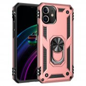 iPhone 12 Mini Kılıf Sofya Yüzüklü Standlı Silikon Kılıf thumbnail 9