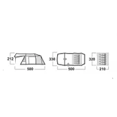 HUSKY CARAVAN YESIL 12 M² DURAL CADIR thumbnail 8