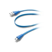 Cellular Line Micro USB Data ve Şarj Flat Kablo 1 Metre  - Mavi  (Outlet) thumbnail 2