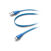 Cellular Line Micro USB Data ve Şarj Flat Kablo 1 Metre  - Mavi  (Outlet) thumbnail 1