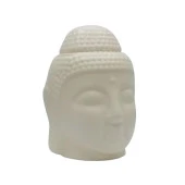 Seramik Buda Buhurdanlık Krem Mat 13cm thumbnail 2