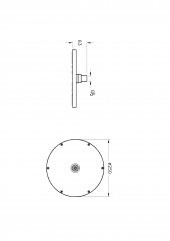 VitrA Origin Duş Başlığı Krom A45638 thumbnail 4