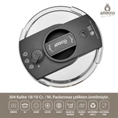 Amboss Enio 4 Parça Matik Düdüklü Tencere Seti thumbnail 4