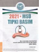 Çap Yayınları 2021 MSÜ Tıpkı Basım thumbnail 1