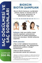 Bioxcin Biotin Şampuan 300 ml thumbnail 4