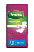 Depend MESANE PEDİ KADIN EKSTRA 10 LU 12 PAKET thumbnail 1
