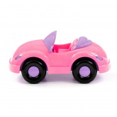Oyuncak Araba Sevimli Araba Pembe Sürtmeli 25 Cm thumbnail 2