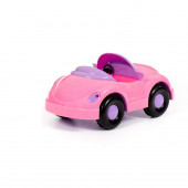 Oyuncak Araba Sevimli Araba Pembe Sürtmeli 25 Cm thumbnail 3