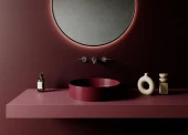 Creavit Loop Ø 45 cm Set Üstü Çanak Lavabo BERRY LP145 thumbnail 2