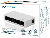 Concord Mpıa S5 5 Ports 10100mbps Desktop Switch thumbnail 2