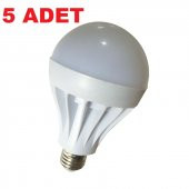 7W Enerji Tasarruflu Led Ampul ( 5 Adet ) thumbnail 2