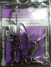 EFFE KLİPS  Rolling Swivel Coastlock Snap PAKET thumbnail 1