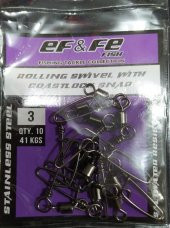 EFFE KLİPS  Rolling Swivel Coastlock Snap PAKET thumbnail 2