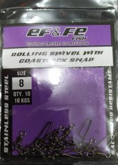 EFFE KLİPS  Rolling Swivel Coastlock Snap PAKET thumbnail 11