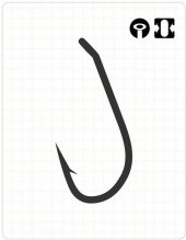 FUDO HOOKS -2801-SERİ-SİYAH NO 2 thumbnail 2