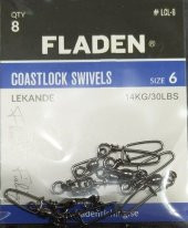 FLADEN - KLİPS COASTLOCK SWİVELS- 6-8-10- PAKET thumbnail 3
