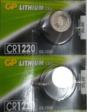 ALKALIN LİTHIUM PİL  2 Lİ PAKET -CR 1220 thumbnail 1