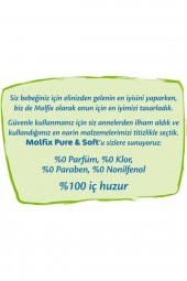Molfix Pure&soft Bebek Bezi Mini No:2 124 Adet thumbnail 5