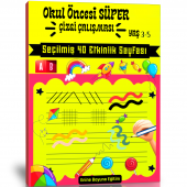 Okul Öncesi Süper Çizgi Çalışması Kitabı thumbnail 1