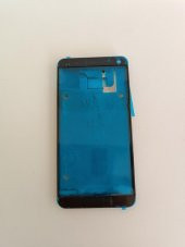 HTC One M7 Orta Kasa Ön Kapak Siyah thumbnail 3