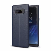 Smcase Samsung Galaxy S8 Plus Deri Dokulu Silikon thumbnail 4