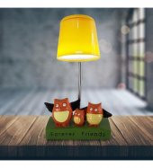 Best Friends Baykuşlu Masa Lambası thumbnail 1