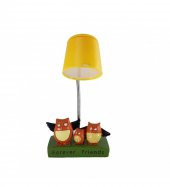 Best Friends Baykuşlu Masa Lambası thumbnail 3