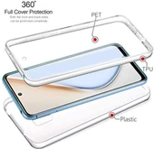Smcase Xiaomi Redmi Note 9S Kılıf 360 Ön Arka Silikon thumbnail 2
