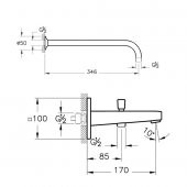 Artema Root Square Krom Ankastre Duş Seti, 6 Parça, A49280 thumbnail 6
