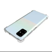 Smcase Samsung Galaxy A51 Kılıf Darbe Korumalı Silikon thumbnail 2