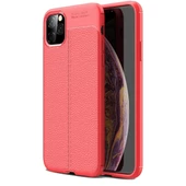 Smcase iPhone 12 Mini Kılıf Deri Dokulu Silikon thumbnail 3