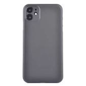 Smcase iPhone 12 Kılıf PP Hayalet Mat Silikon thumbnail 1