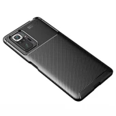 Smcase Xiaomi Redmi Note Note 10 Pro Max Kılıf Negro Karbon Silikon thumbnail 2